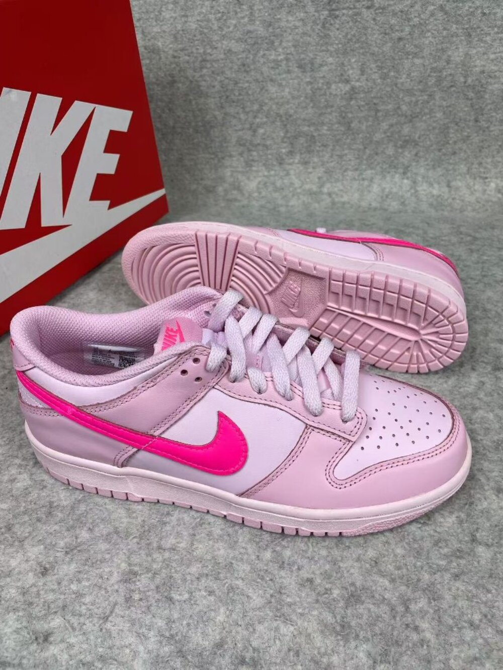 Nike Dunk Low Pink Sneakers | Brand New in Box | Multiple Women's Sizes